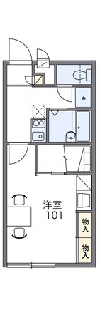 レオパレスシンメイハイツ１　３１３８１の物件間取画像